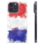 Capa de TPU - iPhone 14 Pro Max - Bandeira Francesa