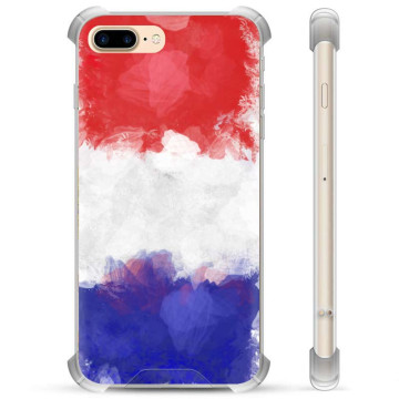 Capa Híbrida - iPhone 7 Plus / iPhone 8 Plus - Bandeira Francesa