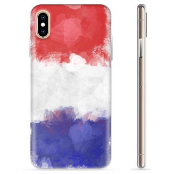 Capa de TPU - iPhone X / iPhone XS - Bandeira Francesa