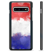 Capa Protetora - Samsung Galaxy S10  - Bandeira Francesa