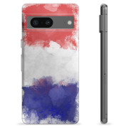 Capa de TPU - Google Pixel 7 - Bandeira Francesa