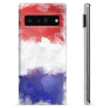 Capa de TPU - Google Pixel 6 Pro - Bandeira Francesa