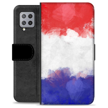 Bolsa tipo Carteira - Samsung Galaxy A42 5G - Bandeira Francesa