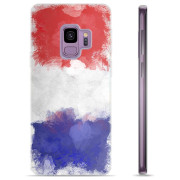 Capa de TPU - Samsung Galaxy S9 - Bandeira Francesa