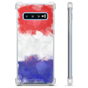 Capa Híbrida - Samsung Galaxy S10 - Bandeira Francesa