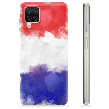 Capa de TPU - Samsung Galaxy A12 - Bandeira Francesa