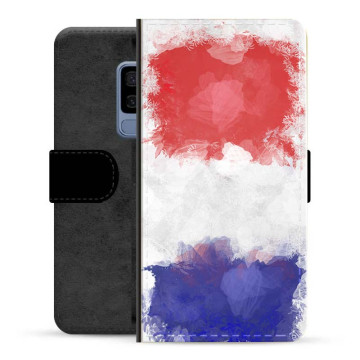 Bolsa tipo Carteira - Samsung Galaxy S9 - Bandeira Francesa