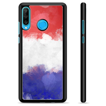 Capa Protetora - Huawei P30 Lite  - Bandeira Francesa