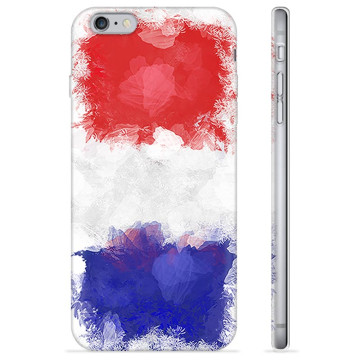 Capa de TPU - iPhone 6 Plus / 6S Plus - Bandeira Francesa