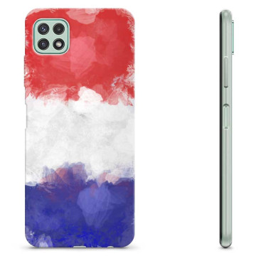 Capa de TPU - Samsung Galaxy A22 5G - Bandeira Francesa