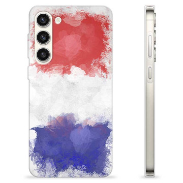 Capa de TPU - Samsung Galaxy S23+ 5G - Bandeira Francesa