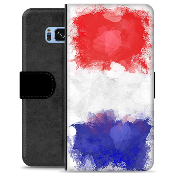 Bolsa tipo Carteira - iPhone 7/8/SE (2020)/SE (2022) - Bandeira Francesa