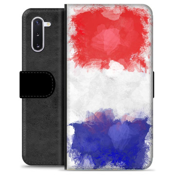 Bolsa tipo Carteira - Samsung Galaxy Note10 - Bandeira Francesa