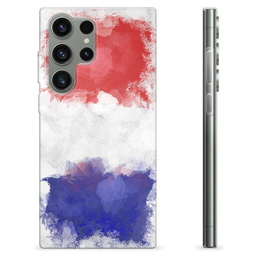 Capa de TPU - Samsung Galaxy S23 Ultra 5G - Bandeira Francesa