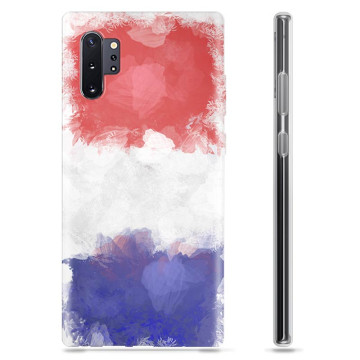 Capa de TPU - Samsung Galaxy Note10+ - Bandeira Francesa