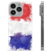 Capa de TPU - iPhone 14 Pro - Bandeira Francesa