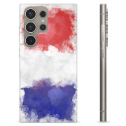 Capa de TPU - Samsung Galaxy S24 Ultra - Bandeira Francesa