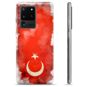 Capa de TPU - Samsung Galaxy S20 Ultra - Bandeira da Turquia