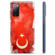 Capa de TPU - Samsung Galaxy S20 FE - Bandeira da Turquia