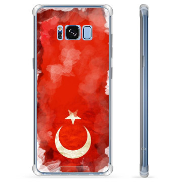 Capa Híbrida - Samsung Galaxy S8+ - Bandeira da Turquia