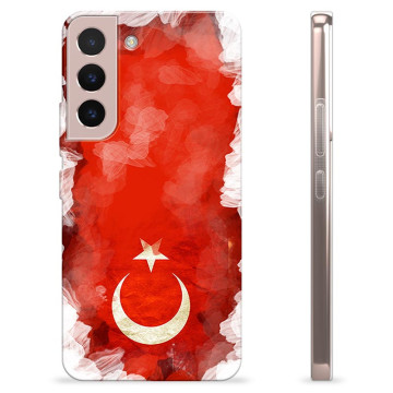 Capa de TPU - Samsung Galaxy S22 5G - Bandeira da Turquia