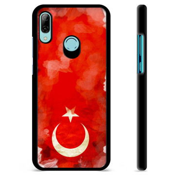 Capa Protetora - Huawei P Smart (2019)  - Bandeira da Turquia