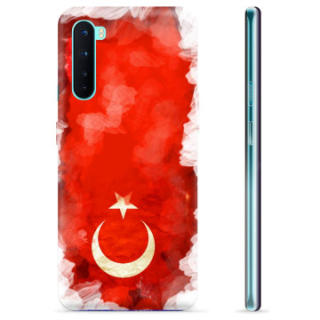 Capa de TPU - OnePlus Nord - Bandeira da Turquia