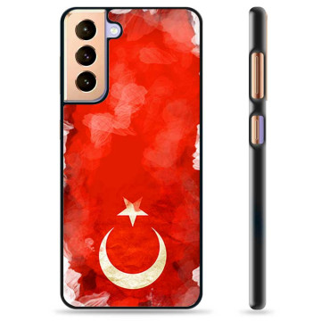 Capa Protetora - Samsung Galaxy S21+ 5G  - Bandeira da Turquia