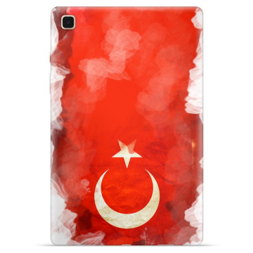 Capa de TPU - Samsung Galaxy Tab A7 10.4 (2020) - Bandeira da Turquia