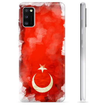 Capa de TPU - Samsung Galaxy A41 - Bandeira da Turquia