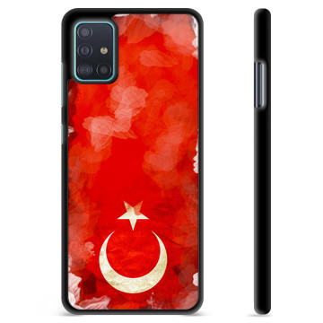 Capa Protetora - Samsung Galaxy A51  - Bandeira da Turquia