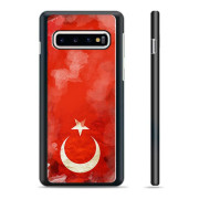 Capa Protetora - Samsung Galaxy S10+  - Bandeira da Turquia