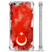 Capa Híbrida - iPhone 6 / 6S - Bandeira da Turquia