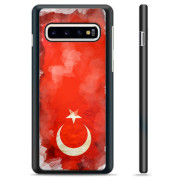 Capa Protetora - Samsung Galaxy S10  - Bandeira da Turquia