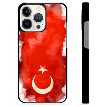 Capa Protetora - iPhone 13 Pro  - Bandeira da Turquia