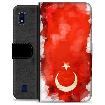 Bolsa tipo Carteira - Samsung Galaxy A10 - Bandeira da Turquia