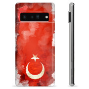 Capa de TPU - Google Pixel 6 Pro - Bandeira da Turquia