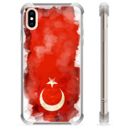 Capa Híbrida - iPhone X / iPhone XS - Bandeira da Turquia