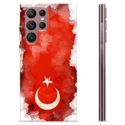 Capa de TPU - Samsung Galaxy S22 Ultra 5G - Bandeira da Turquia