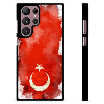 Capa Protetora - Samsung Galaxy S22 Ultra 5G  - Bandeira da Turquia