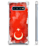 Capa Híbrida - Samsung Galaxy S10 - Bandeira da Turquia