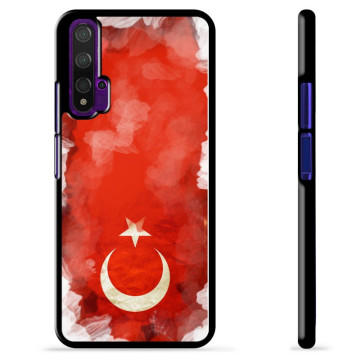 Capa Protetora - Huawei Nova 5T  - Bandeira da Turquia