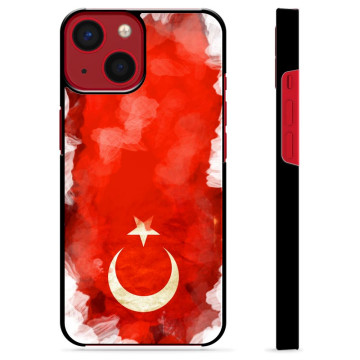 Capa Protetora - iPhone 13 Mini  - Bandeira da Turquia