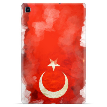 Capa de TPU - Samsung Galaxy Tab S6 Lite 2020/2022 - Bandeira da Turquia