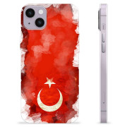 Capa de TPU - iPhone 14 Plus - Bandeira da Turquia