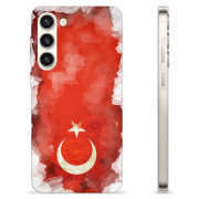 Capa de TPU - Samsung Galaxy S23+ 5G - Bandeira da Turquia