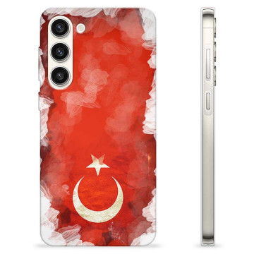 Capa de TPU - Samsung Galaxy S23+ 5G - Bandeira da Turquia