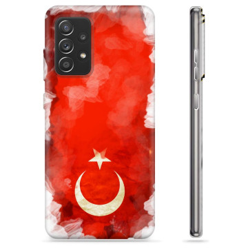 Capa de TPU - Samsung Galaxy A52 5G, Galaxy A52s - Bandeira da Turquia