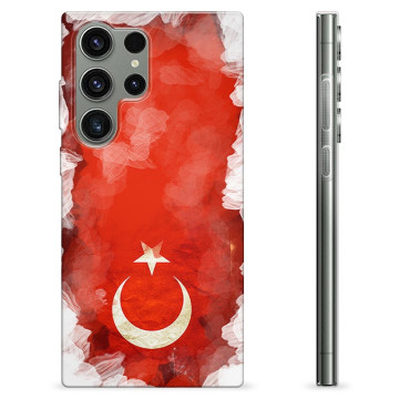 Capa de TPU - Samsung Galaxy S23 Ultra 5G - Bandeira da Turquia