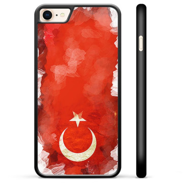 Capa Protetora - iPhone 7/8/SE (2020)/SE (2022)  - Bandeira da Turquia